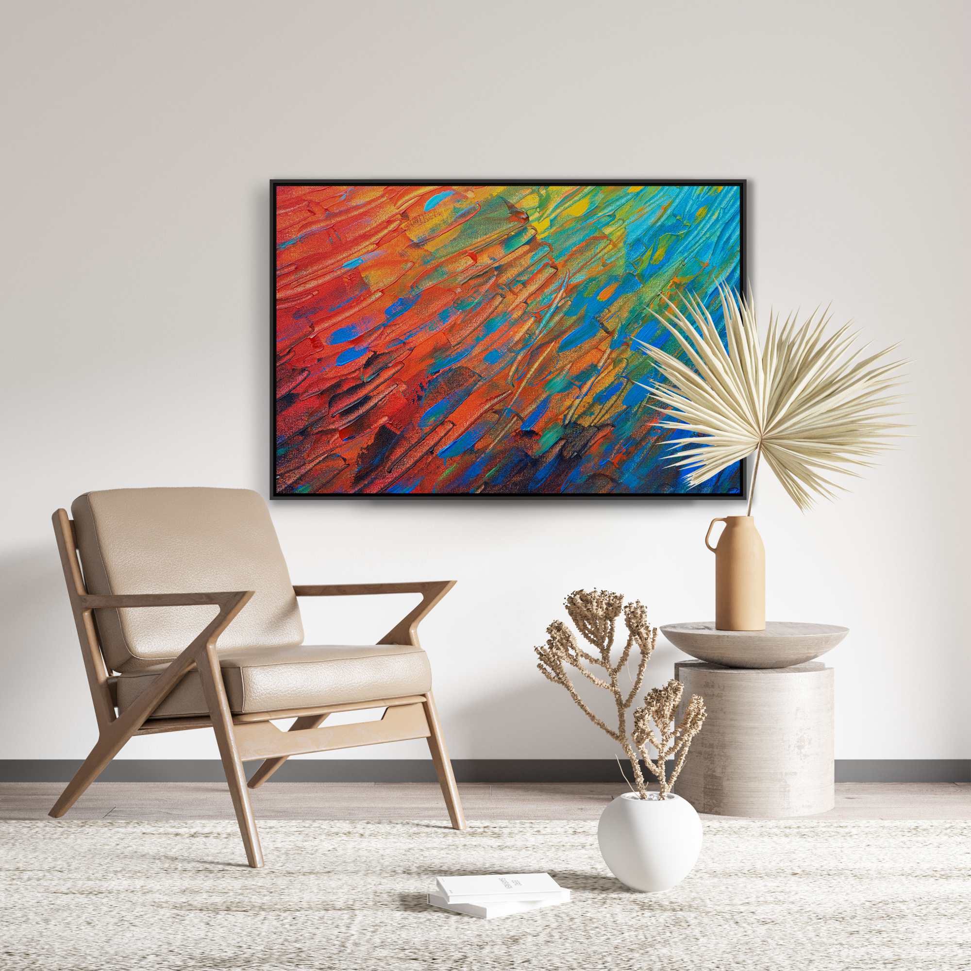 Quadro Abstrato Colorido