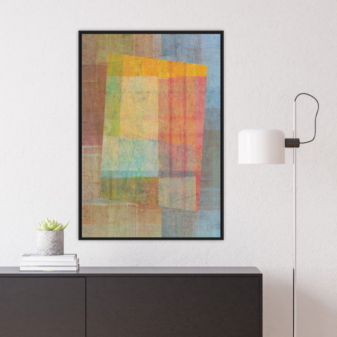 Quadro Abstrato Colorido