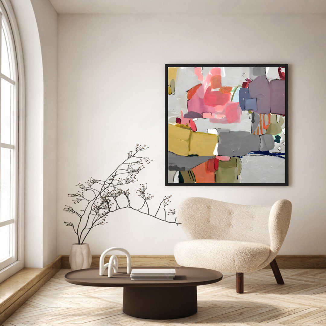 Quadro Abstrato Colorido