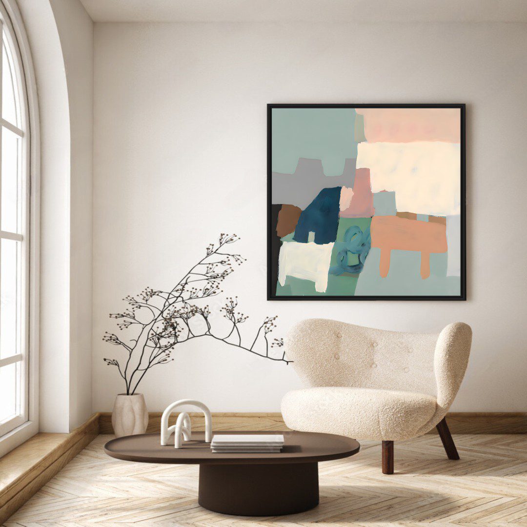 Quadro Abstrato Colorido