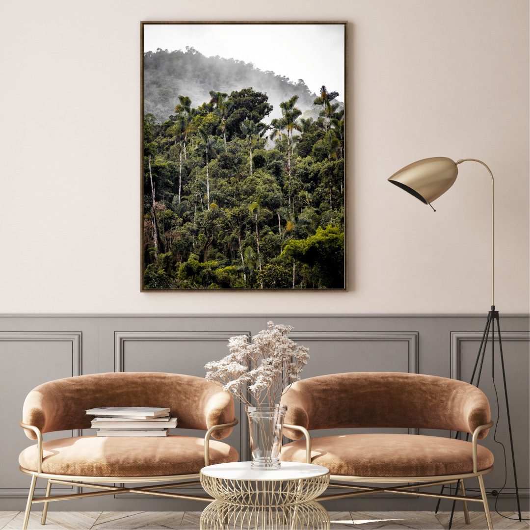 Quadro com Fotografia de Floresta