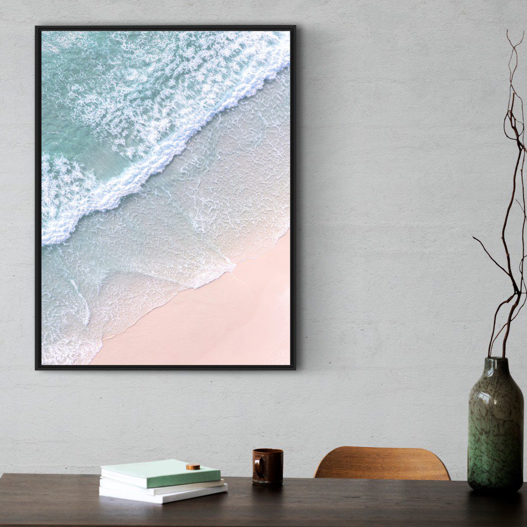 Quadro com Fotografia de Praia