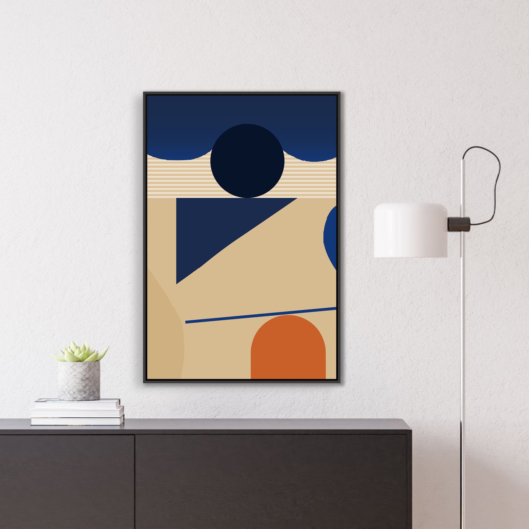 Quadro com Formas Geométricas