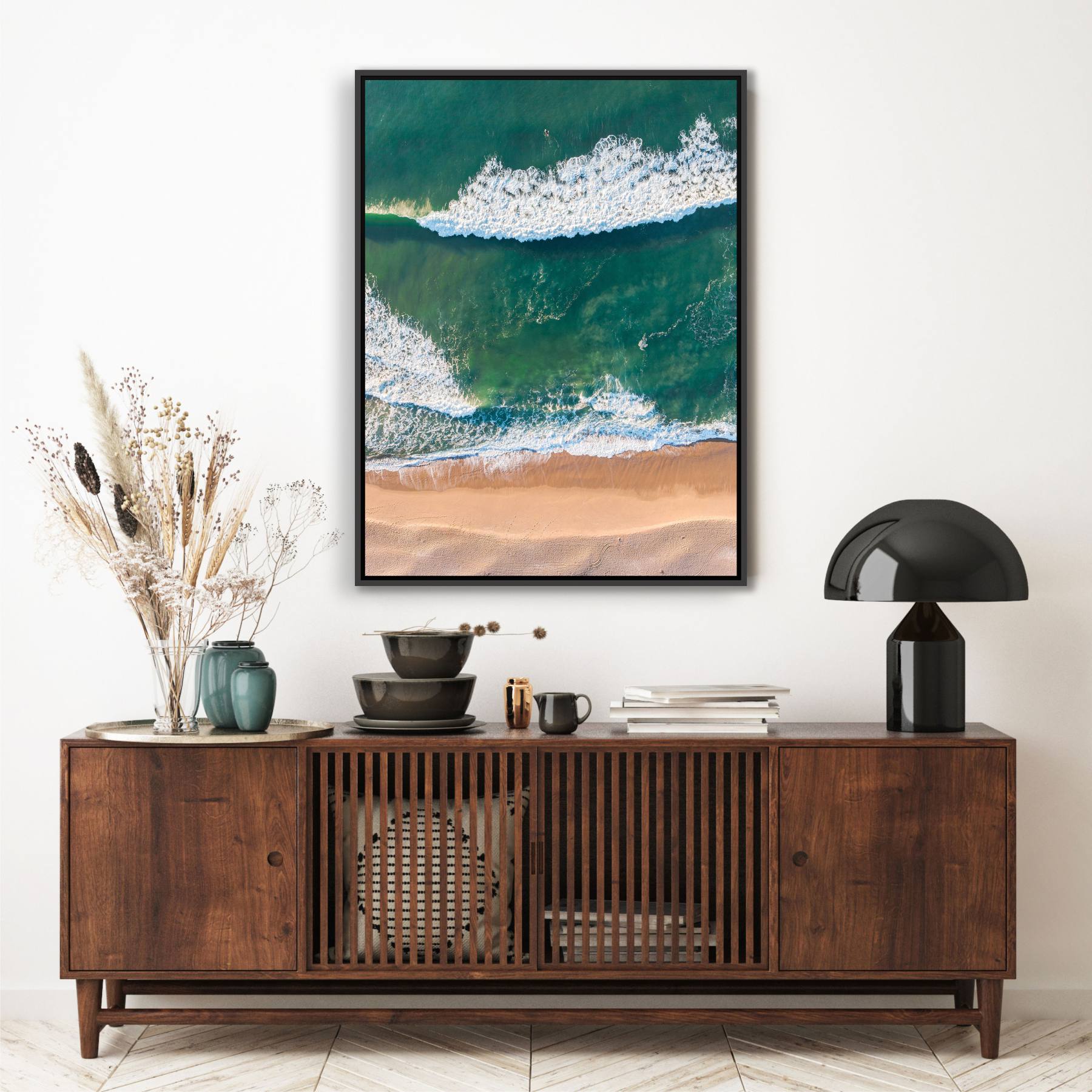 Quadro Decorativo Fotografia de Mar e Praia