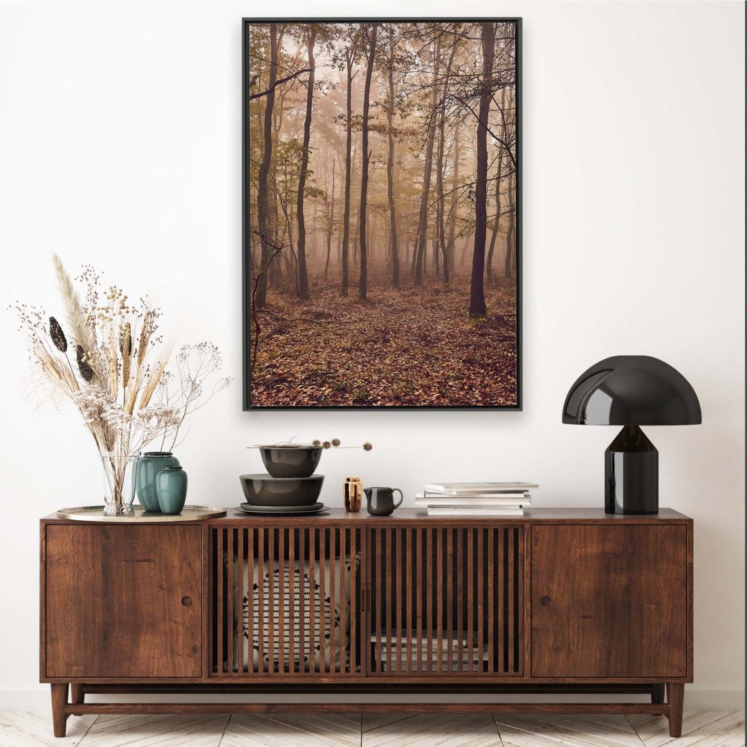 Quadro Decorativo Paisagem de Floresta