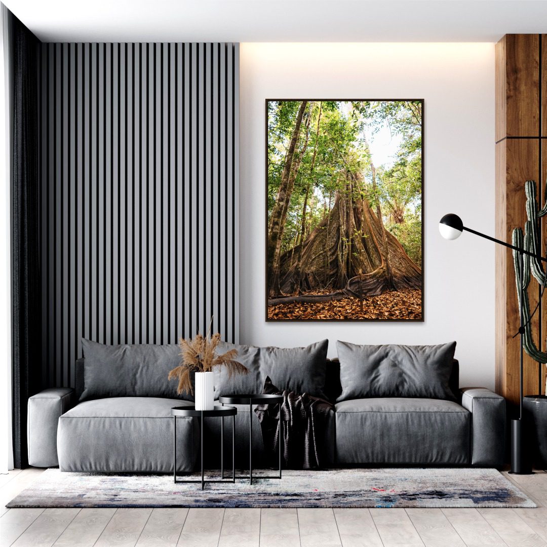 Quadro Decorativo Tronco Árvore Sumaúma