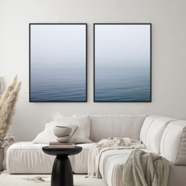 Composição com 2 Quadros de Mar