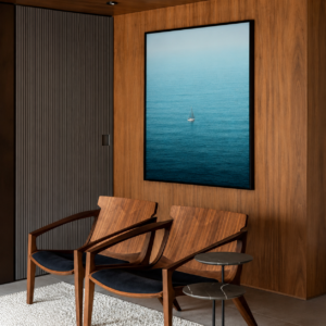 Quadro Oceano Contemporâneo Horizonte Azul