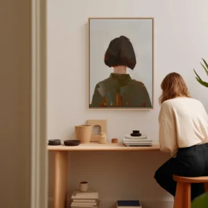 Quadro Decorativo Contemporâneo Entre Pensamentos