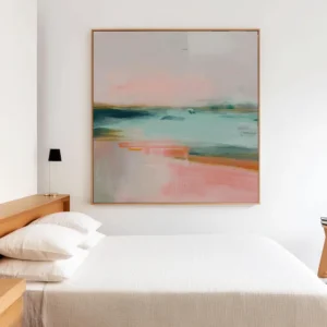 Obra Abstrata Horizonte Suave