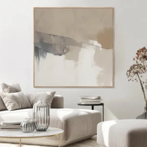 Obra Abstrata Horizonte Suave