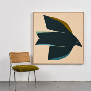 Obra Abstrata Voo Profundo