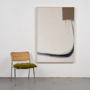 Obra Abstrata Gesto Contido