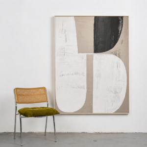 Obra Abstrata Forma Essencial