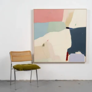 Obra Abstrata Composição Serena