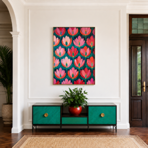 Obra Floral Jardim Vibrante