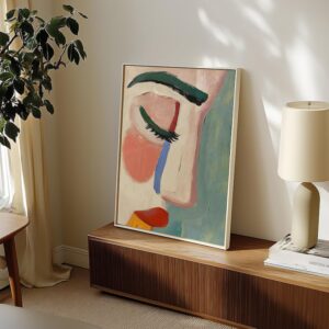 Obra Figurativa Olhar Interior
