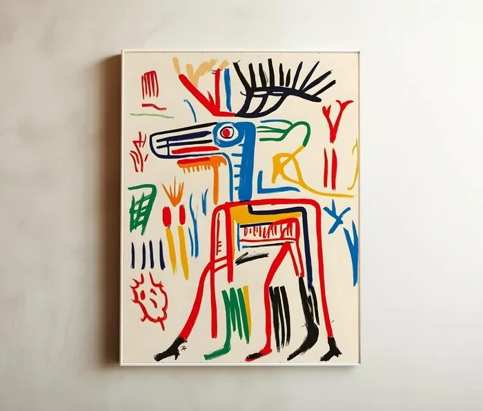 Obra Figurativa Traços Livres