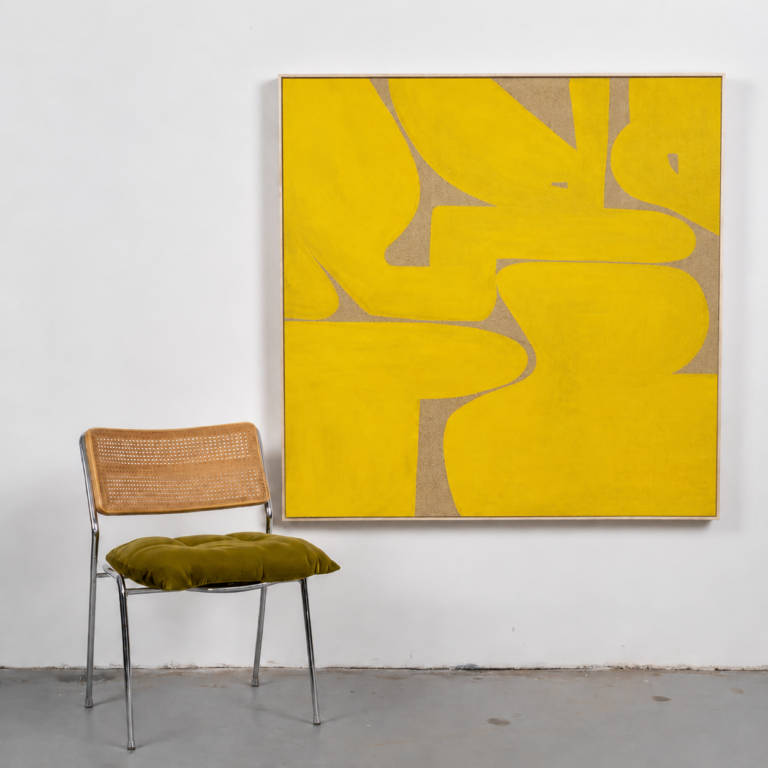 Obra Abstrata Entre Formas