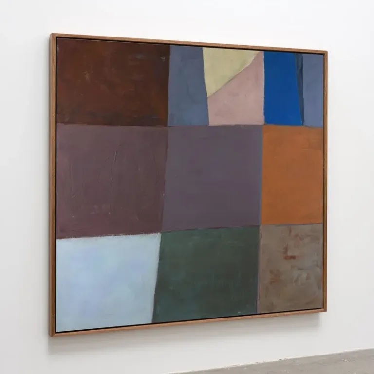 Obra Abstrata Campos de Silêncio